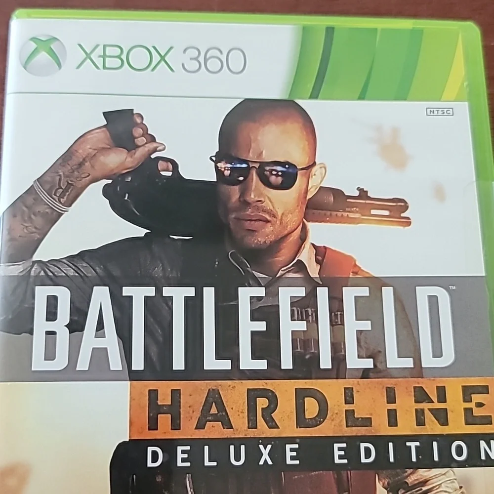 XBOX 360 Battlefield Hardline Deluxe Edition Mature 17+New and Never Used Discs